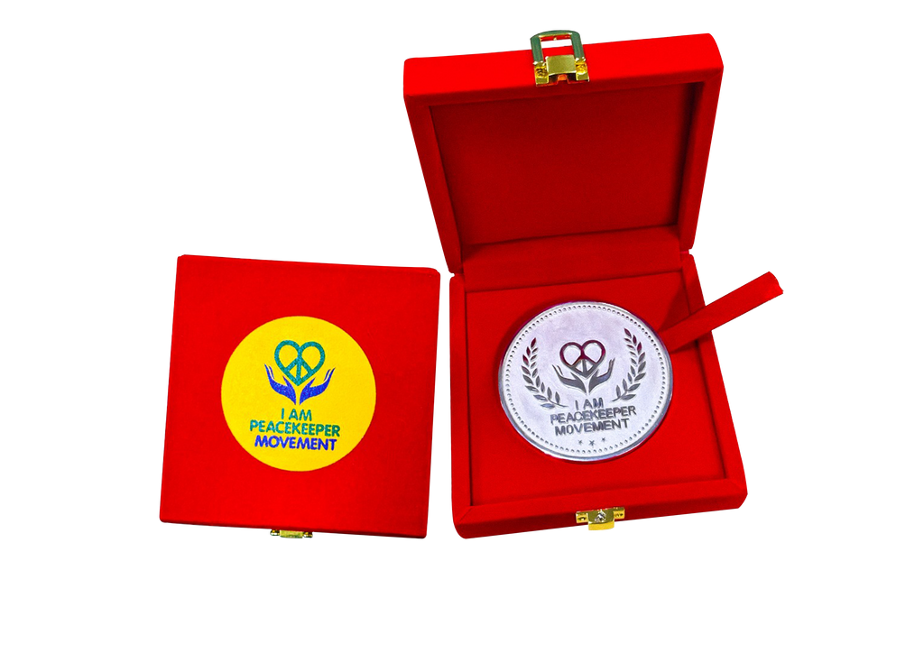 I Am Peacekeeper Unity Medallion